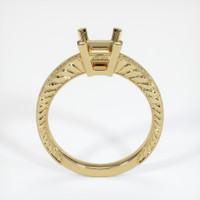 14K Yellow Gold Antique Style Ring Setting Image