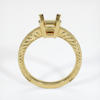 18K Yellow Gold Antique Style Ring Setting Image