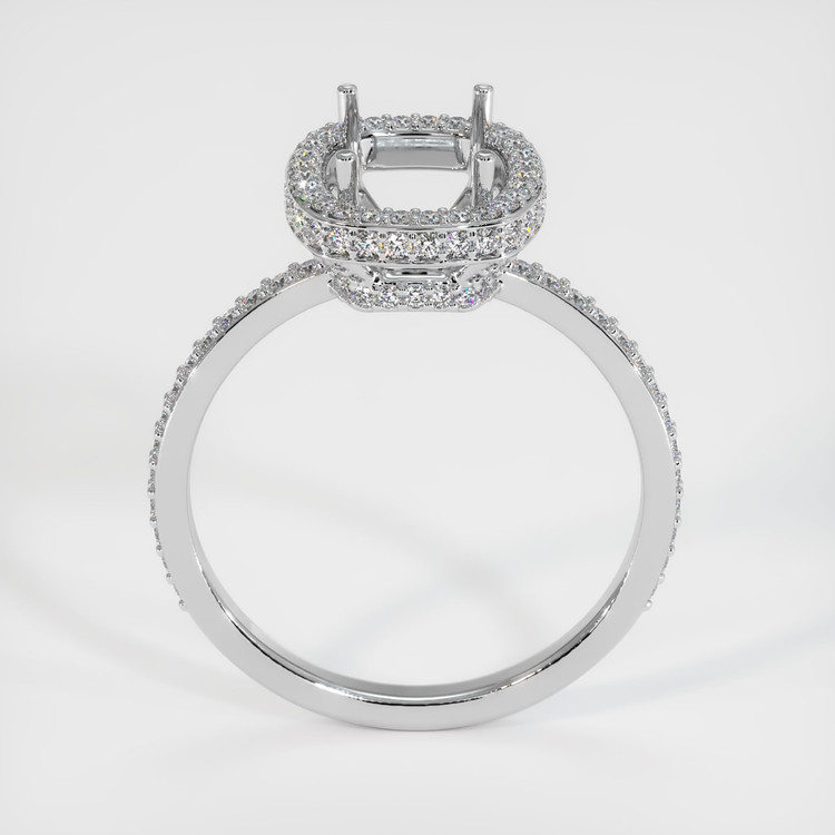 Platinum 950 Pave Ring Setting