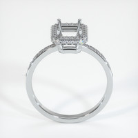 Silver Pave Ring Setting Image