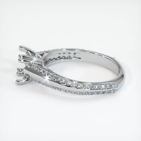 Silver Pave Ring Setting Image