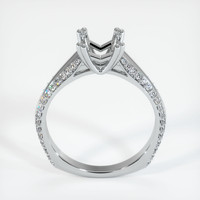 10K White Gold Pave Ring Setting Image