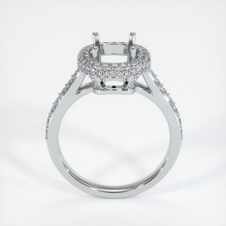 Platinum 950 Pave Ring Setting