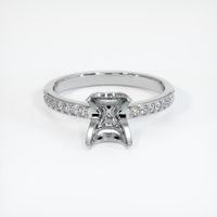 Platinum 950 Pave Ring Setting Image