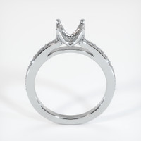 10K White Gold Pave Ring Setting Image