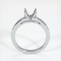 18K White Gold Pave Ring Setting Image