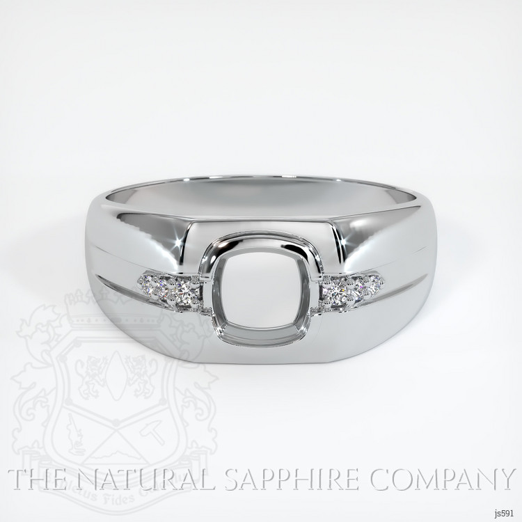 Platinum 950 Men's Ring Setting