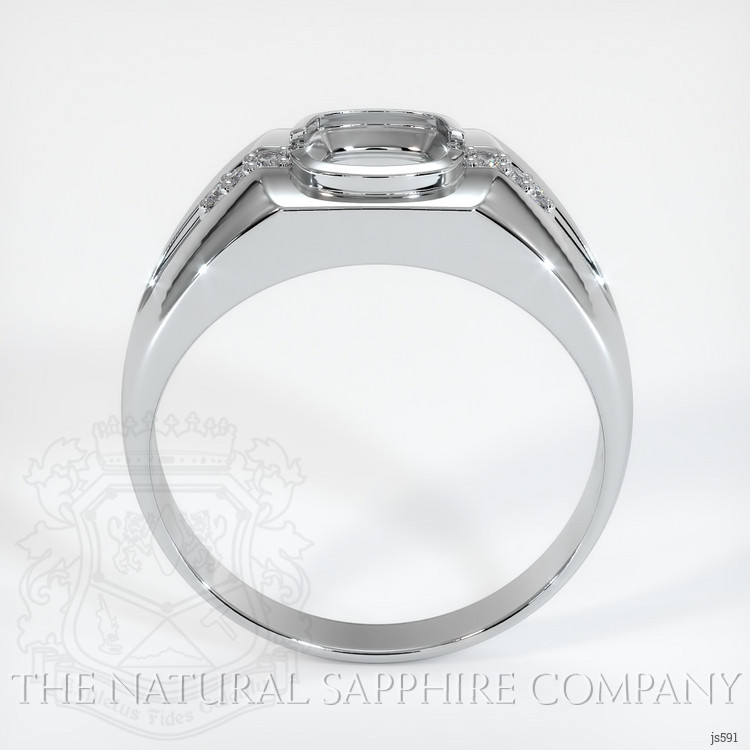 Platinum 950 Men's Ring Setting