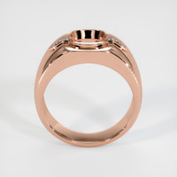 14K Rose Gold Men's Ring Setting Image