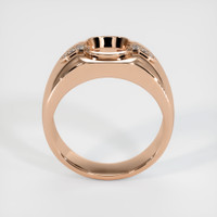 18K Rose Gold Men's Ring Setting Image
