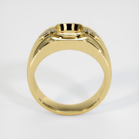 18K Yellow Gold Men's Ring Setting Image