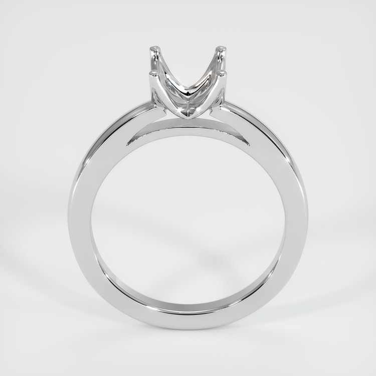 Silver Solitaire Ring Setting