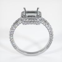 Platinum 950 Pave Ring Setting Image