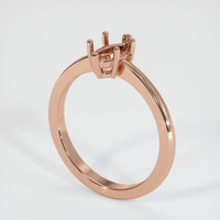 14K Rose Gold Vedic Ring Setting Video