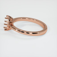 14K Rose Gold Vedic Ring Setting Image