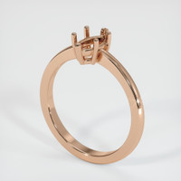 18K Rose Gold Vedic Ring Setting Video