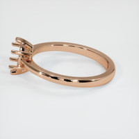 18K Rose Gold Vedic Ring Setting Image