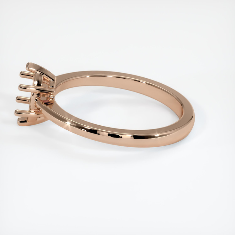 18K Rose Gold Vedic Ring Setting