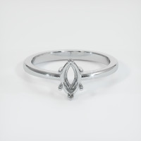 10K White Gold Vedic Ring Setting Image