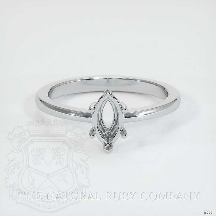 10K White Gold Vedic Ring Setting