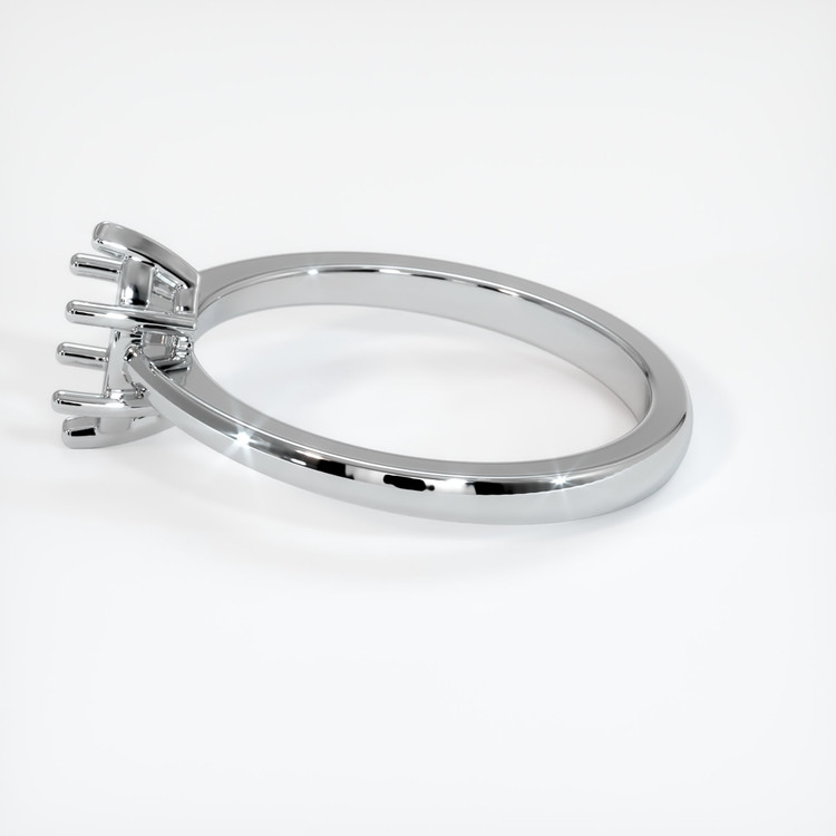 14K White Gold Vedic Ring Setting