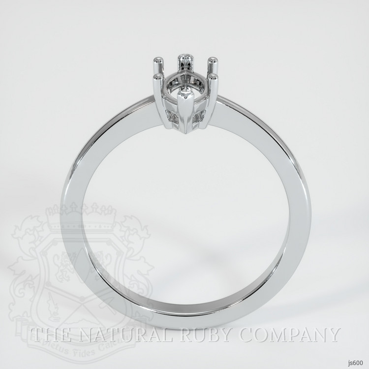 18K White Gold Vedic Ring Setting