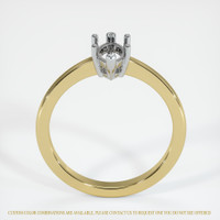 18K White & Yellow Vedic Ring Setting Image