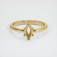 14K Yellow Gold Vedic Ring Setting Image
