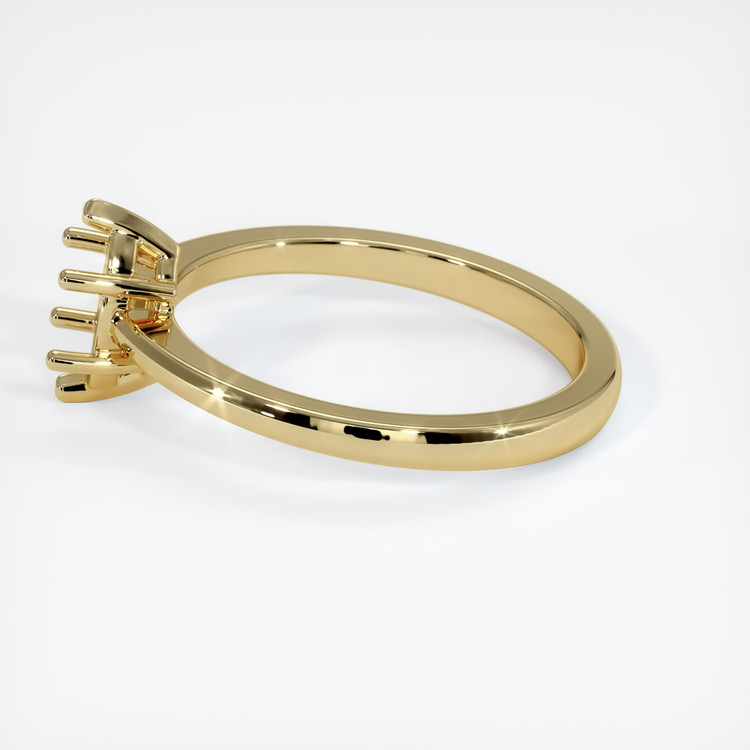 14K Yellow Gold Vedic Ring Setting