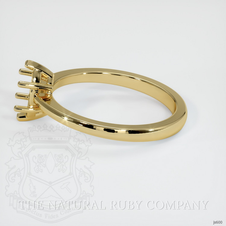 14K Yellow Gold Vedic Ring Setting