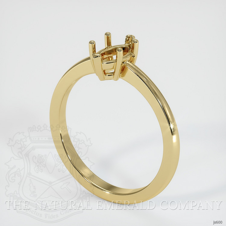 18K Yellow Gold Vedic Ring Setting