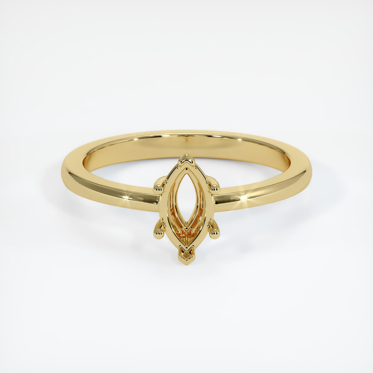 18K Yellow Gold Vedic Ring Setting