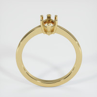 18K Yellow Gold Vedic Ring Setting Image