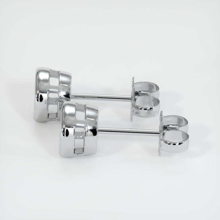 Platinum 950 Studs Earring Setting