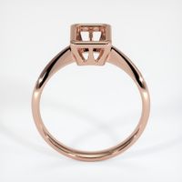 14K Rose Gold Vedic Ring Setting Image