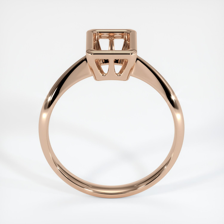 18K Rose Gold Vedic Ring Setting