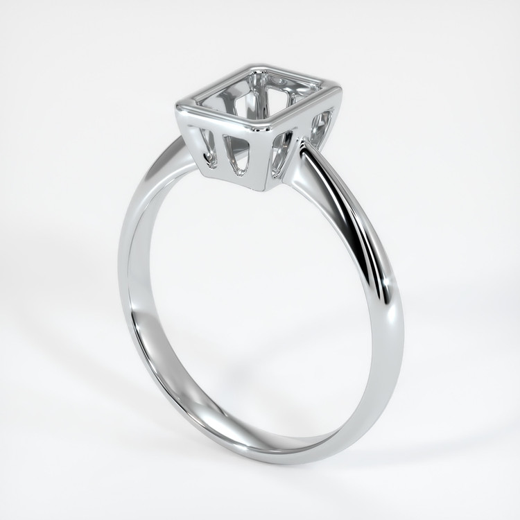 10K White Gold Vedic Ring Setting