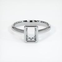 14K White Gold Vedic Ring Setting Image