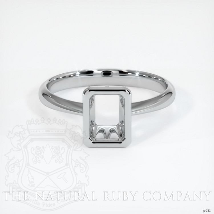 14K White Gold Vedic Ring Setting