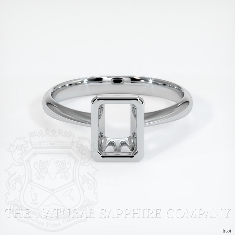 14K White Gold Vedic Ring Setting