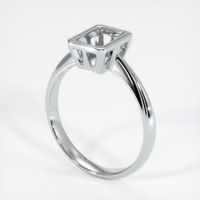 18K White Gold Vedic Ring Setting Video