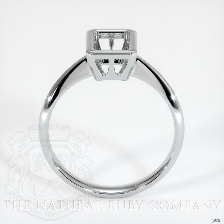 18K White Gold Vedic Ring Setting