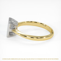 14K White & Yellow Vedic Ring Setting Image