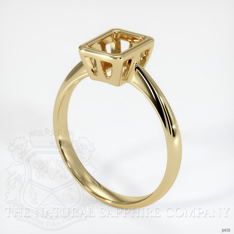 10K Yellow Gold Vedic Ring Setting