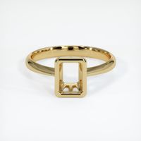 14K Yellow Gold Vedic Ring Setting Image