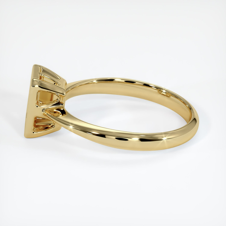 14K Yellow Gold Vedic Ring Setting