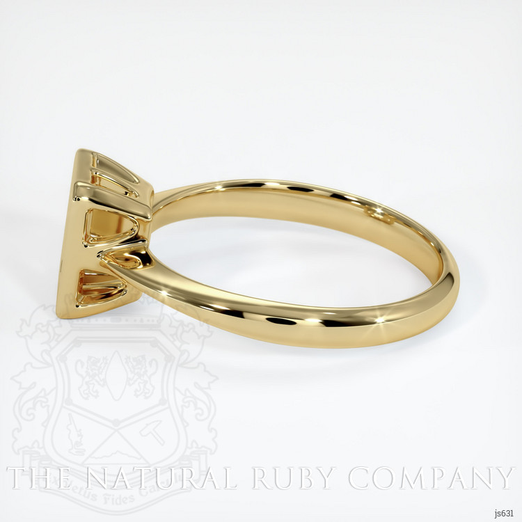 14K Yellow Gold Vedic Ring Setting