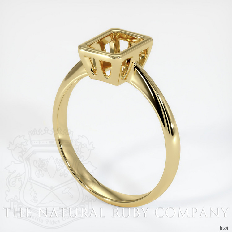 18K Yellow Gold Vedic Ring Setting