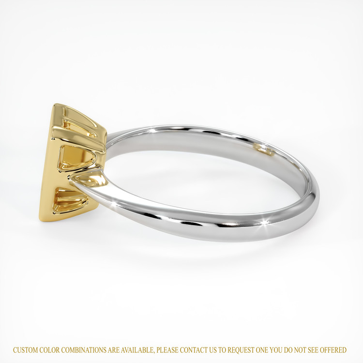 18K Yellow & White Vedic Ring Setting