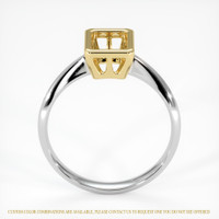 18K Yellow & White Vedic Ring Setting Image